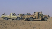 Véhicules rebelles dans le nord du Mali en février 2015. REUTERS/Souleymane Ag Anara Véhicules rebelles dans le nord du Mali en février 2015. REUTERS/Souleymane Ag Anara