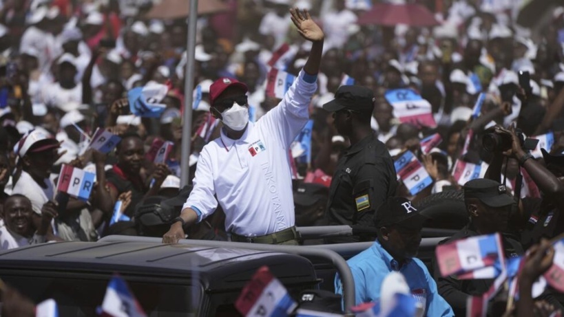 Élections au Rwanda: Paul Kagame confiant lors de son dernier meeting avant la présidentielle Élections au Rwanda: Paul Kagame confiant lors de son dernier meeting avant la présidentielle