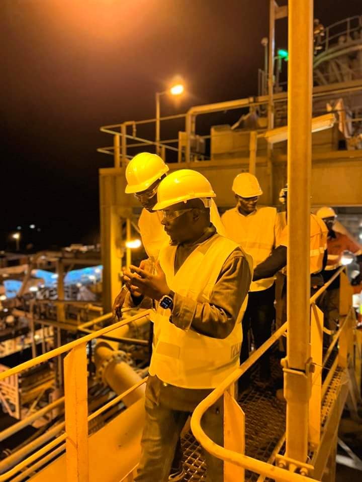 Projet Grand Tortue Ahmeyim: Birame Souleye Diop et son homologue mauritanien sur le navire FPSO