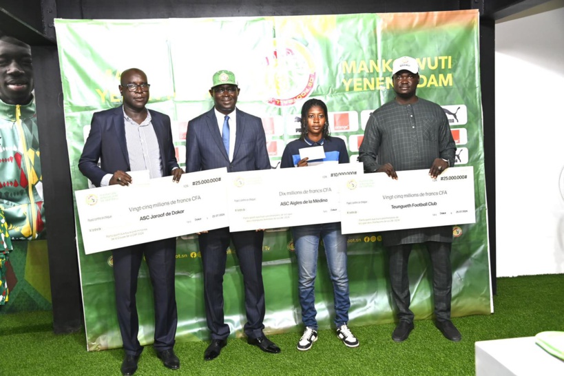 Compétitions interclubs africaines : la FSF octroie une subvention de 60 millions FCFA aux trois représentants du Sénégal Compétitions interclubs africaines : la FSF octroie une subvention de 60 millions FCFA aux trois représentants du Sénégal