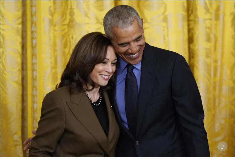 Barack Obama annonce son soutien à Kamala Harris comme candidate à la présidentielle américaine Barack Obama annonce son soutien à Kamala Harris comme candidate à la présidentielle américaine