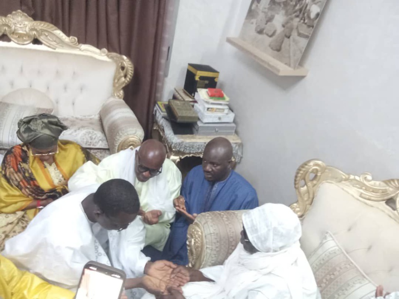 Touba : Amadou Ba reçu par Serigne Mountakha Mbacké