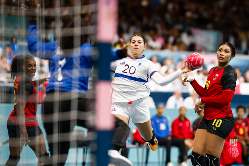 JO Paris 2024 : l’Angola est battue par la France au tournoi féminin de handball