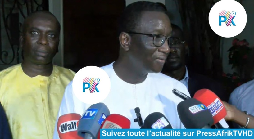 Amadou Ba chez l'archevêque de Dakar : "nous avons parlé de la nécessité d'avoir un Sénégal de paix, un Sénégal de concorde..." Amadou Ba chez l'archevêque de Dakar : "nous avons parlé de la nécessité d'avoir un Sénégal de paix, un Sénégal de concorde..."