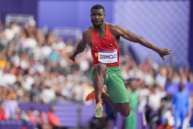 JO 2024 : Hugues Fabrice Zango, en piste pour l’or olympique au triple saut