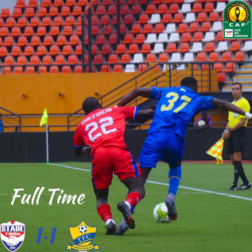 Préliminaire LDC de la CAF : Teungueth FC résiste et ramène un nul d’Abidjan Préliminaire LDC de la CAF : Teungueth FC résiste et ramène un nul d’Abidjan