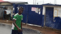 L'école de West Point avait été transformée en centre d'isolement pour malades d'Ebola. AFP PHOTO / ZOOM DOSSO