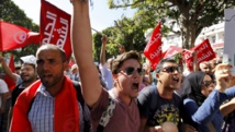 Manifestation à Tunis contre le projet de loi d'amnistie économique Manifestation à Tunis contre le projet de loi d'amnistie économique