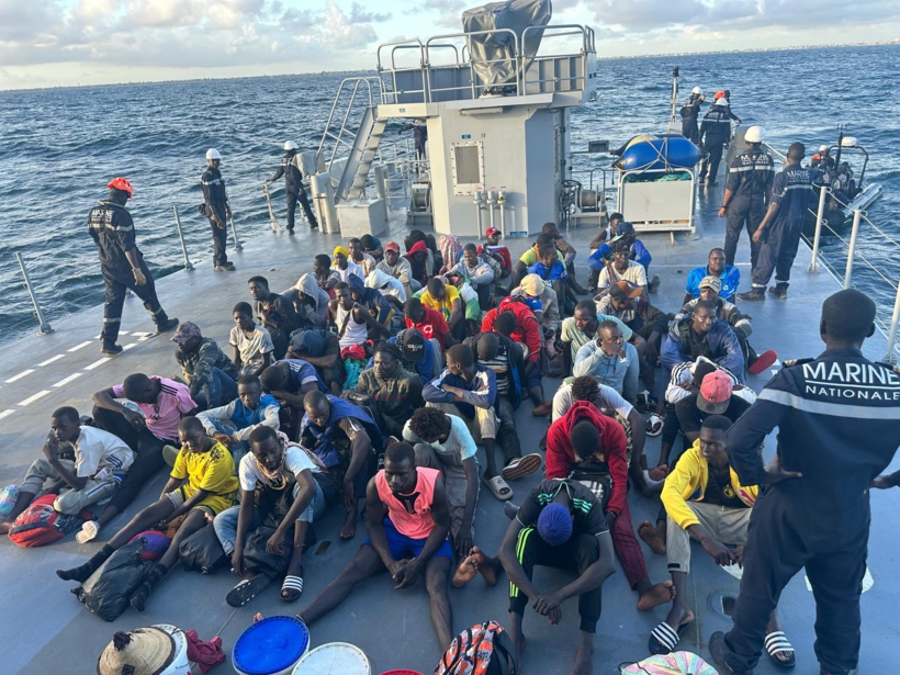 Émigration irrégulière : 27 candidats, dont 7 Sénégalais arrêtés à Mbour Émigration irrégulière : 27 candidats, dont 7 Sénégalais arrêtés à Mbour