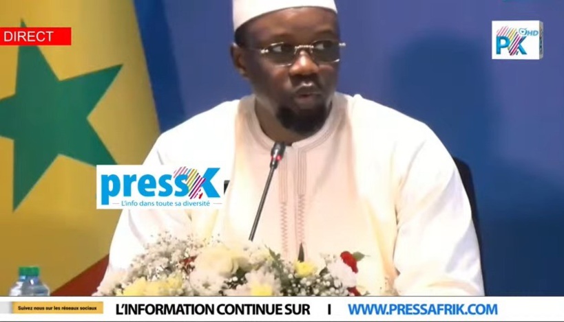 Ousmane Sonko accuse Macky et ses ministres: "Ils ont menti au peuple et falsifié des chiffres" Ousmane Sonko accuse Macky et ses ministres: "Ils ont menti au peuple et falsifié des chiffres"
