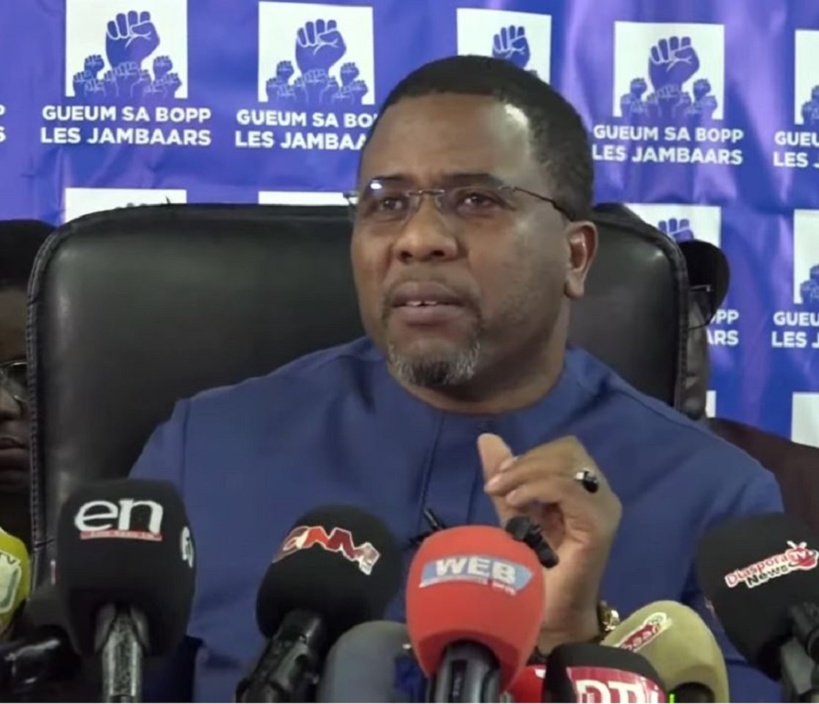 Politique: Bougane Gueye Dany taxe Ousmane Sonko de poltron et promet de poursuivre son combat Politique: Bougane Gueye Dany taxe Ousmane Sonko de poltron et promet de poursuivre son combat