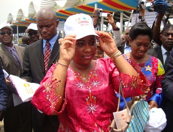 9– En neuvième position, arrive la Première Dame de la République Démocratique du Congo, Marie Olive Lembe Di Sita