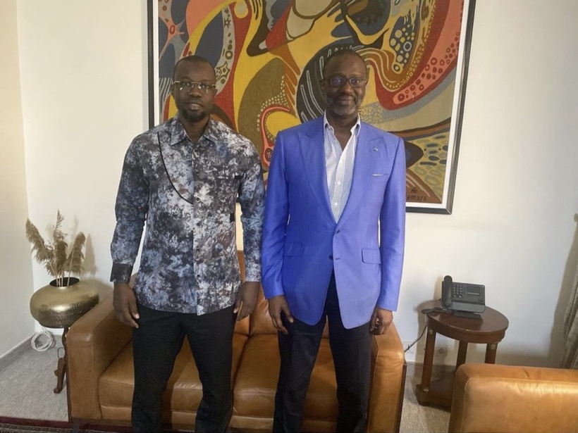 Dakar : Tidjane Thiam reçu par Ousmane Sonko pour un échange sur les défis économiques Dakar : Tidjane Thiam reçu par Ousmane Sonko pour un échange sur les défis économiques
