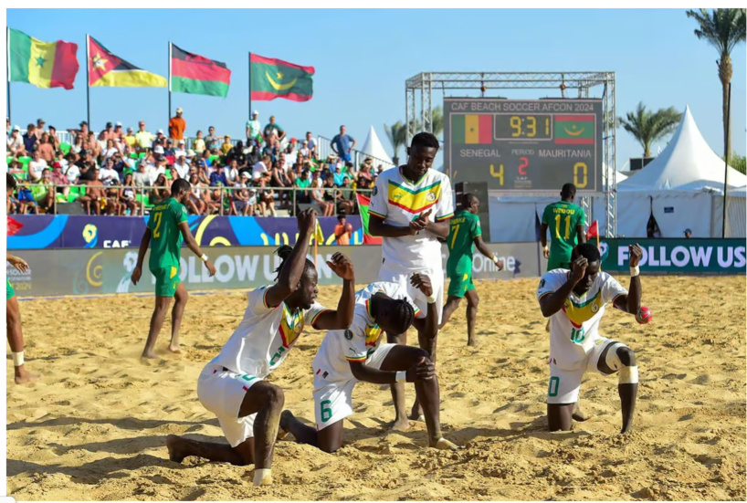 CAN de Beach Soccer: le Sénégal écrase la Mauritanie (6-1) et remporte un 8ᵉ titre historique CAN de Beach Soccer: le Sénégal écrase la Mauritanie (6-1) et remporte un 8ᵉ titre historique