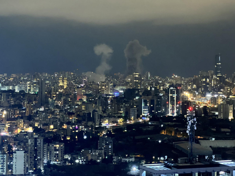 Guerre au Proche-Orient: deux frappes meurtrières dans le centre de Beyrouth Guerre au Proche-Orient: deux frappes meurtrières dans le centre de Beyrouth