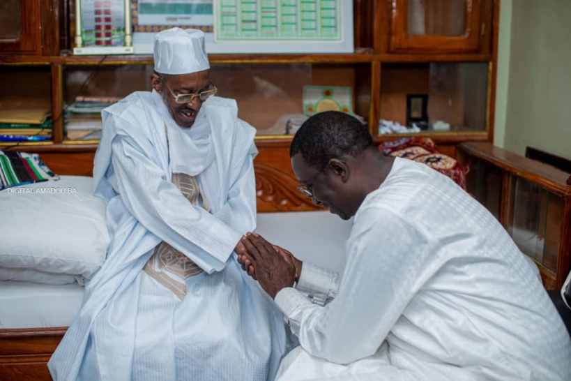 Campagne électorale : Amadou Ba chez le khalife de Médina Gounass