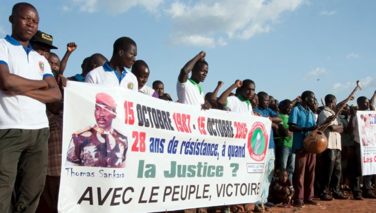 Burkina: le 28e anniversaire de la mort de Thomas Sankara commémoré