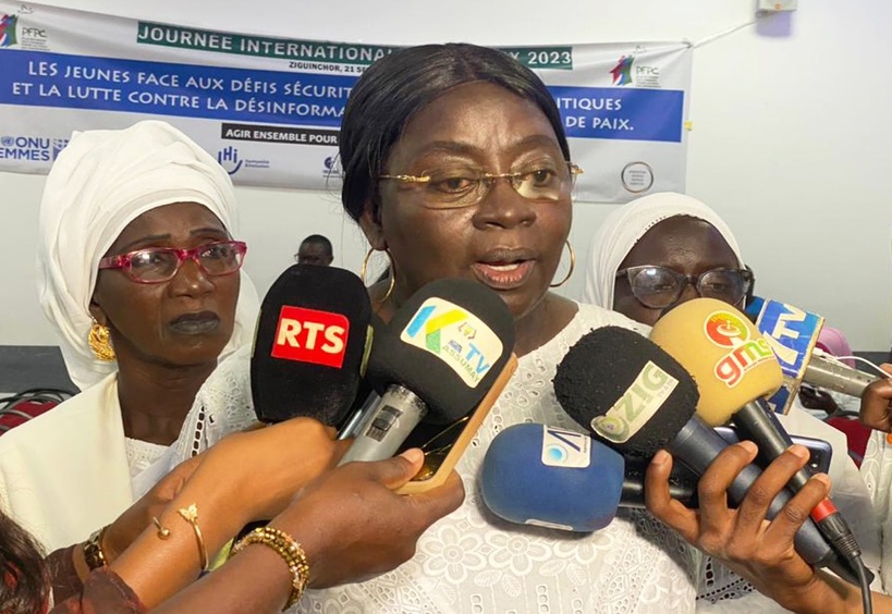 Législatives 2024 : la Plateforme des femmes pour la paix en Casamance appelle à des élections pacifiques Législatives 2024 : la Plateforme des femmes pour la paix en Casamance appelle à des élections pacifiques
