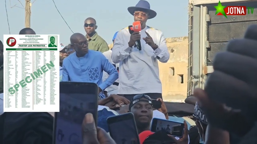 Législatives /Foundiougne : Pastef domine ses adversaire avec 31 850 voix Législatives /Foundiougne : Pastef domine ses adversaire avec 31 850 voix