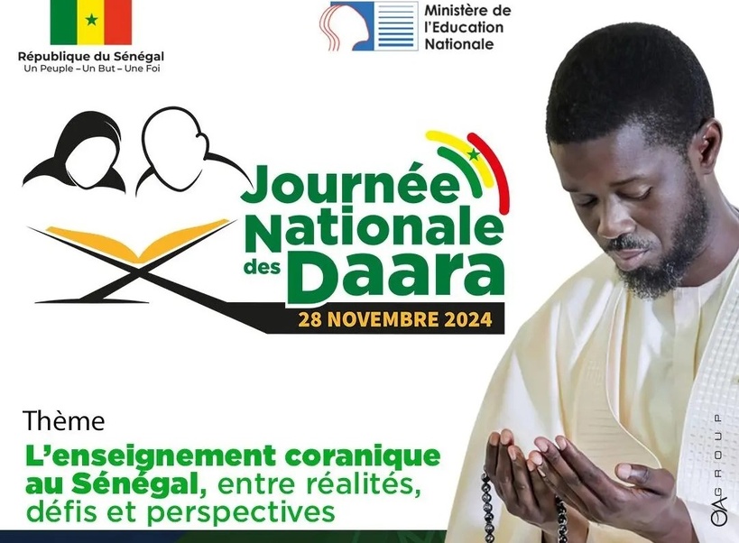 Journée nationale des Daara : le Président Diomaye déplore leur non intégration dans le système éducatif officiel Journée nationale des Daara : le Président Diomaye déplore leur non intégration dans le système éducatif officiel