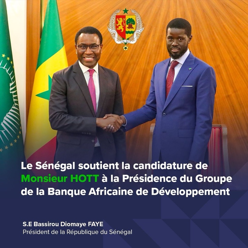 Présidence du Group de la BAD : le Sénégal soutient la candidature de Amadou Hott Présidence du Group de la BAD : le Sénégal soutient la candidature de Amadou Hott