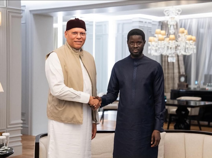 Qatar : le Président Bassirou Diomaye Faye reçoit Karim Wade en audience Qatar : le Président Bassirou Diomaye Faye reçoit Karim Wade en audience