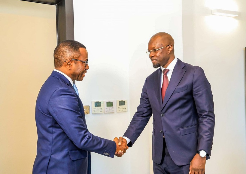 Primature : Ousmane Sonko a reçu Amadou Hott, candidat à la Présidence de la BAD Primature : Ousmane Sonko a reçu Amadou Hott, candidat à la Présidence de la BAD