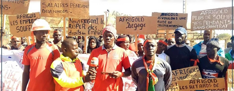 Kédougou : des travailleurs d’Afrigold réclament 2 mois de salaires et des indemnités Kédougou : des travailleurs d’Afrigold réclament 2 mois de salaires et des indemnités