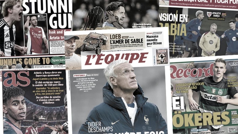 Le départ de Didier Deschamps secoue la presse, Chelsea prépare un sale coup à Manchester United Le départ de Didier Deschamps secoue la presse, Chelsea prépare un sale coup à Manchester United