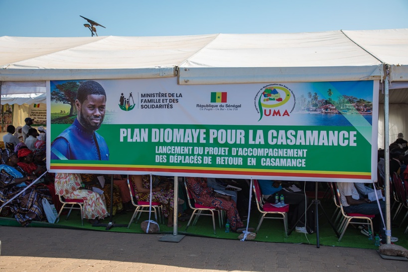 Casamance : l'État accompagne le retour des déplacés avec un soutien matériel et infrastructurel Casamance : l'État accompagne le retour des déplacés avec un soutien matériel et infrastructurel