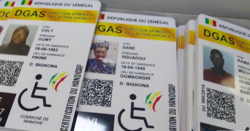 Inclusion du handicap au Sénégal : Plus de 98.000 cartes d’égalité des chances produites Inclusion du handicap au Sénégal : Plus de 98.000 cartes d’égalité des chances produites