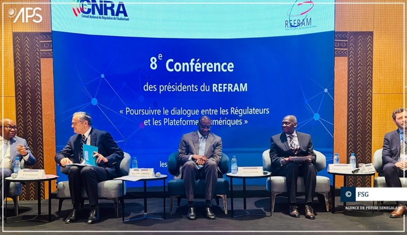 8e édition de la Conférence des présidents des régulateurs des médias (REFRAM) : Mamadou Oumar Ndiaye plaide pour de nouveaux modes de régulation des médias 8e édition de la Conférence des présidents des régulateurs des médias (REFRAM) : Mamadou Oumar Ndiaye plaide pour de nouveaux modes de régulation des médias