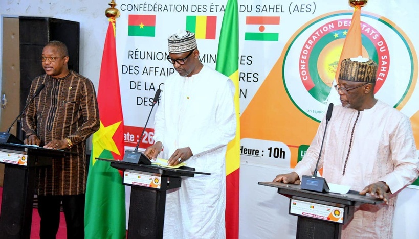 Réunion des ministres des Affaires étrangères de l’AES sur les formalités de retrait de la Cédéao Réunion des ministres des Affaires étrangères de l’AES sur les formalités de retrait de la Cédéao