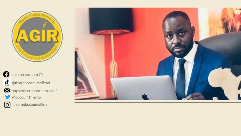 Thierno Bocoum annonce la transformation de son mouvement en parti politique Thierno Bocoum annonce la transformation de son mouvement en parti politique