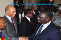 "Pas de grâce pour Karim Wade", Macky Sall "Pas de grâce pour Karim Wade", Macky Sall
