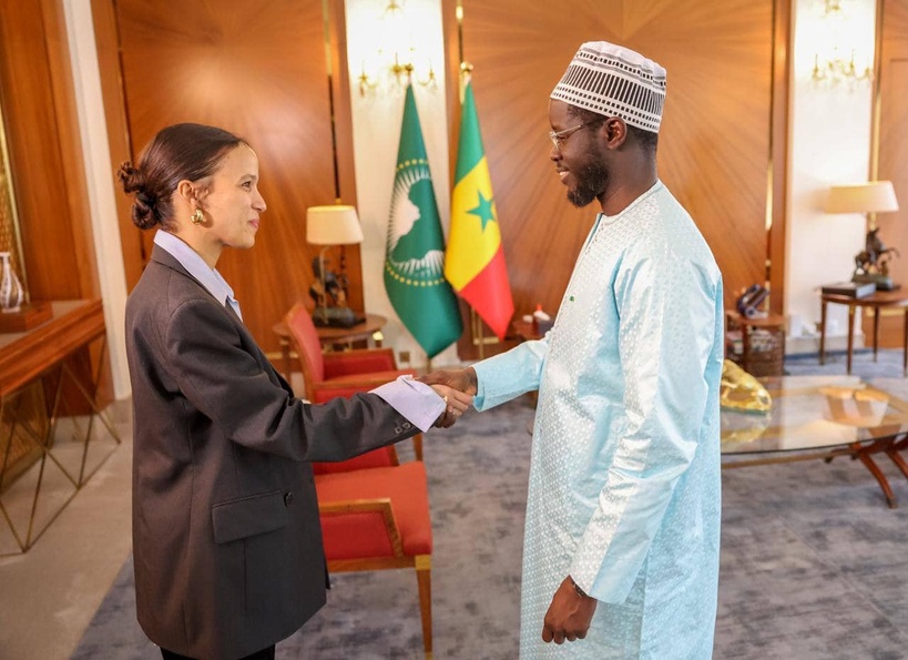 Culture : Diomaye reçoit la réalisatrice et actrice franco-sénégalaise Mati Diop Culture : Diomaye reçoit la réalisatrice et actrice franco-sénégalaise Mati Diop