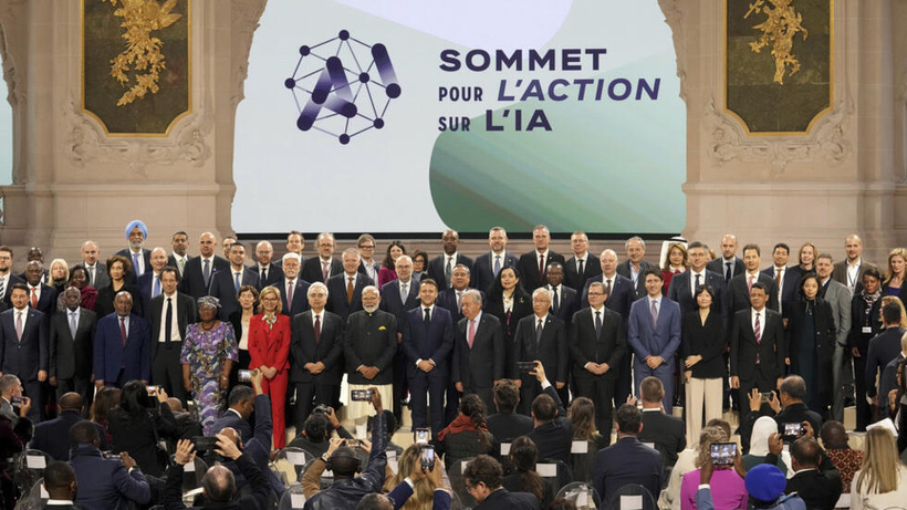Sommet de Paris: déclaration commune de 61 États sur la nécessité d'une IA «éthique» Sommet de Paris: déclaration commune de 61 États sur la nécessité d'une IA «éthique»