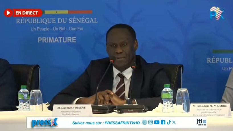 « Macky Sall sera-t-il poursuivi pour haute trahison ? « Rien n’est exclu » selon le ministre de la justice « Macky Sall sera-t-il poursuivi pour haute trahison ? « Rien n’est exclu » selon le ministre de la justice