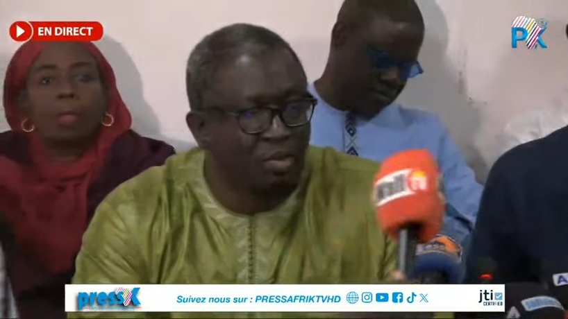 🛑 Suivez en direct le point de presse de Pastef... 🛑 Suivez en direct le point de presse de Pastef...