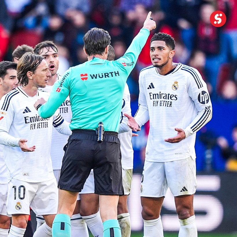 Liga : le Real Madrid et l'Atlético à l'arrêt, Bellingham voit rouge Liga : le Real Madrid et l'Atlético à l'arrêt, Bellingham voit rouge