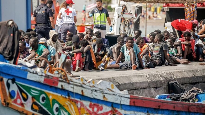 Sept Sénégalais emprisonnés en Espagne pour le meurtre de huit passagers d’une pirogue Sept Sénégalais emprisonnés en Espagne pour le meurtre de huit passagers d’une pirogue