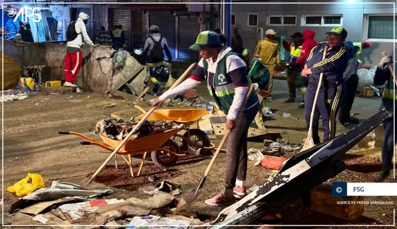 Saint-Louis : Lancement d’une vaste opération de désencombrement des marchés