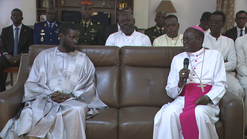 Nomination de Mgr André Guèye : le Président Diomaye Faye félicite le nouvel Archevêque de Dakar Nomination de Mgr André Guèye : le Président Diomaye Faye félicite le nouvel Archevêque de Dakar