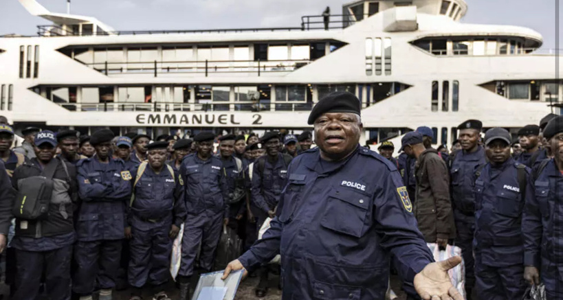 RDC: un millier de policiers «enrôlés» par le M23 dans les territoires contrôlés RDC: un millier de policiers «enrôlés» par le M23 dans les territoires contrôlés