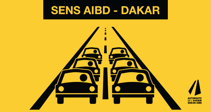 Alerte Trafic - Bouchon de plus de 2 km sur l'autoroute AIBD-Dakar à hauteur de Rufisque après un accident