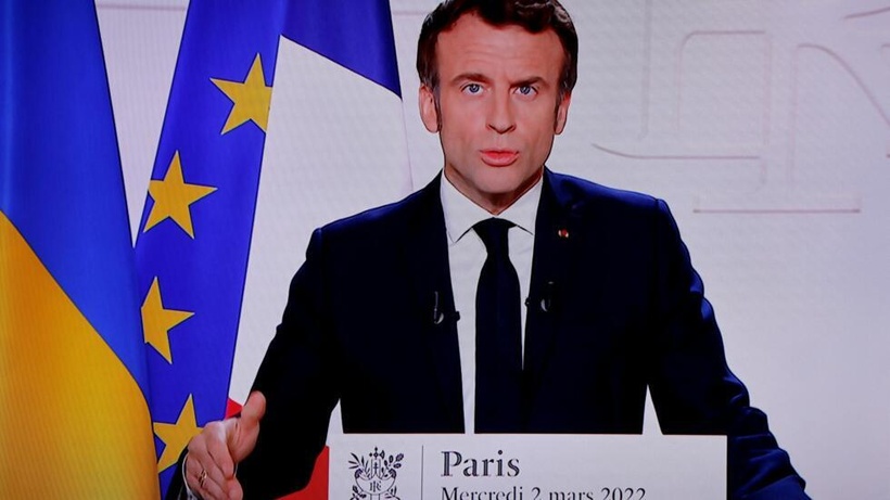 France: Emmanuel Macron affirme que «la menace russe est là» et «nous touche», sans «connaître de frontières» France: Emmanuel Macron affirme que «la menace russe est là» et «nous touche», sans «connaître de frontières»