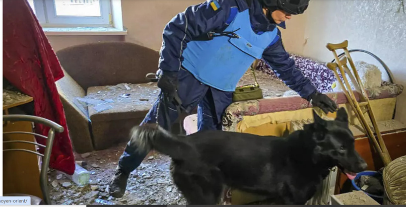 Ukraine: l'est du pays fortement frappé par la Russie Ukraine: l'est du pays fortement frappé par la Russie