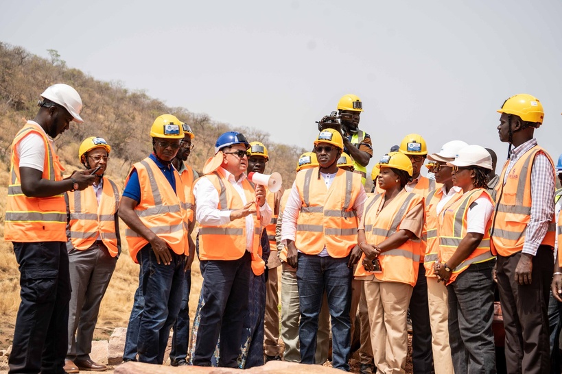 Les assurances de Cheikh Tidiane Dièye sur la relance du chantier du barrage de Sambangalou Les assurances de Cheikh Tidiane Dièye sur la relance du chantier du barrage de Sambangalou