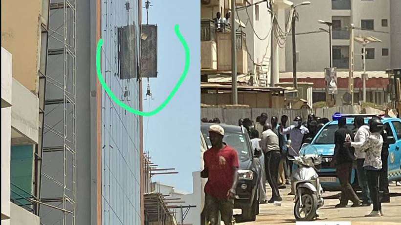 Cité Keur Gorgui : chute mortelle de trois ouvriers sur un chantier Cité Keur Gorgui : chute mortelle de trois ouvriers sur un chantier
