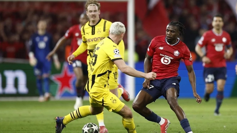 Ligue des champions : Dortmund élimine Lille, Arsenal et Aston Villa passent en quart de finale Ligue des champions : Dortmund élimine Lille, Arsenal et Aston Villa passent en quart de finale